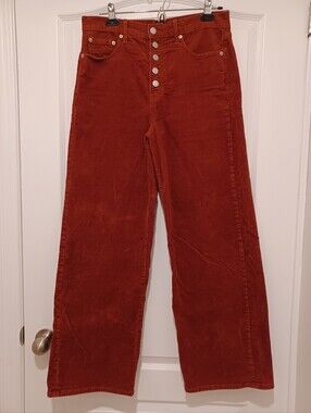 Gap High-Waist Wide Leg Corduroy Pants